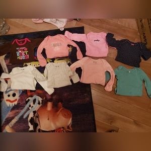 Carter's long sleeves bodysuits